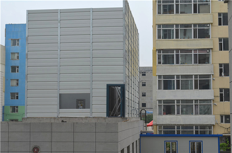 空调冷却塔风机设备噪音防护墙